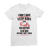 step kids Ladies Fitted T-Shirt