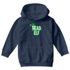 christmas head elf Youth Hoodie