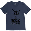 rock V-Neck Tee