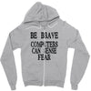 computer fear Zipper Hoodie
