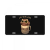 owl coffee License Plate