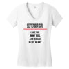 September Girl Women's V-Neck T-Shirt