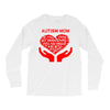 autism mom my heart Long Sleeve Shirts