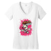 coffee addict (2) Women's V-Neck T-Shirt