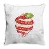 you are the apple of my eye Throw Pillow