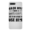 Back Off Crazy Gramps Afraid To Use Him iPhone 7 Plus Case