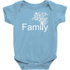 family tree Baby Onesie