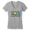 world peace Women's V-Neck T-Shirt