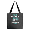 i'm a pug mom Tote Bags