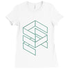 stacked Ladies Fitted T-Shirt