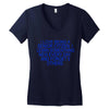 i love being a senior citizen Women's V-Neck T-Shirt