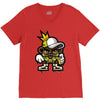 hop hop bear V-Neck Tee