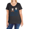 haters gonna hate Ladies Curvy T-Shirt