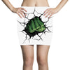 Hulk Fist Mini Skirts