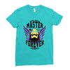 Original Universe Master Forever Snake Mountain Ladies Fitted T-Shirt