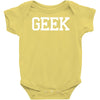 geek printed Baby Onesie