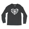 cat love paw Long Sleeve Shirts