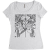 Naruto Sage Women's Triblend Scoop T-shirt