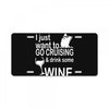 go crouising License Plate