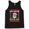 most wanted beard man this christmas Tank Top