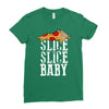 slice slice baby Ladies Fitted T-Shirt