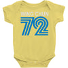wing chun 72 retro Baby Onesie
