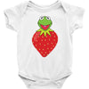 Kermit Strawberry Baby Bodysuit