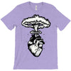 heart and nuclear explosion T-Shirt
