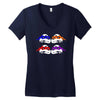 turtles  splinter ninja serie fun Women's V-Neck T-Shirt