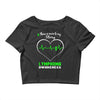 lymphoma awareness story Crop Top