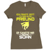 vater und sohn 6 Ladies Fitted T-Shirt