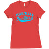 brazilian jiu jitsu  mma boxen fight Ladies Fitted T-Shirt