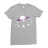 Saturn Swing Ladies Fitted T-Shirt