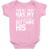 military has my soldier i have his heart Baby Onesie