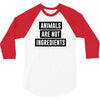 animals are not ingredients 3/4 Sleeve Shirt