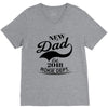 New Dad 2018 Rokie Dept. V-Neck Tee
