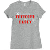 kid's tattooed daddy Ladies Fitted T-Shirt