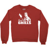 bear grills  funny Crewneck Sweatshirt