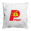 paper Throw Pillow