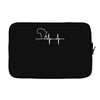 my heart pumps africa Laptop sleeve