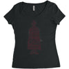 hero training Women's Triblend Scoop T-shirt