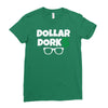 dollar dorks Ladies Fitted T-Shirt