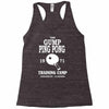 forrest gump   ping pong camp   cult film Racerback Tank