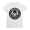 badass bad angry primate 2 Ladies Fitted T-Shirt