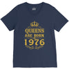 queens are born in 1976 V-Neck Tee