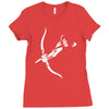 pfeil bogen archery arrow bow magic fantasy hunter schurke assasins ga Ladies Fitted T-Shirt