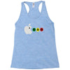 apple mac man Racerback Tank
