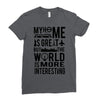 verified traveller tee Ladies Fitted T-Shirt