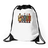 king of the hell Drawstring Bags