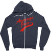 movie t shirt inspired by the film   dodgeball Zipper Hoodie